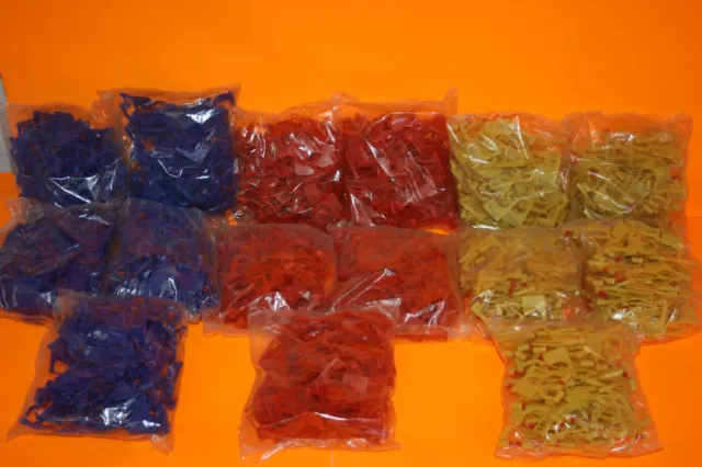 500 scellés sécurité plastique cadenas antivols numérotés pose rapide 3 couleurs