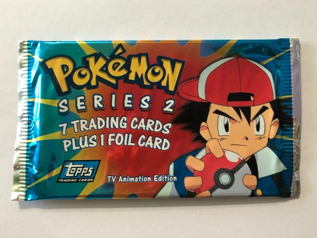 Booster Vide / Empty - Pokemon - Series 2 - TOPPS / TV Animation - Sacha