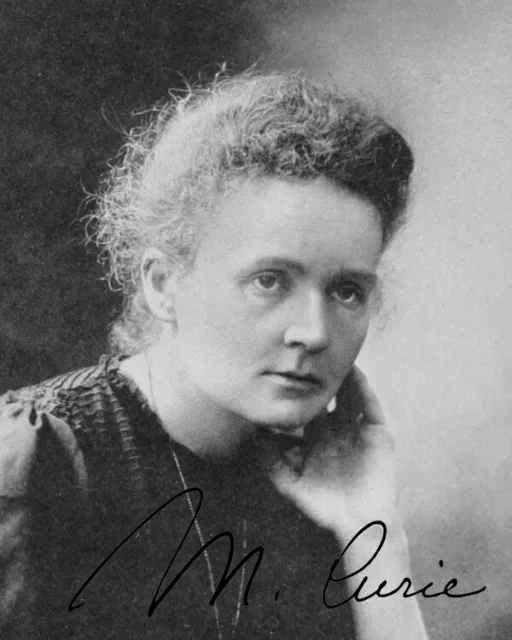 Repro-Autogramm - Marie Curie - 12,7x15,9cm - Wissenschaftlerin - Chemikerin