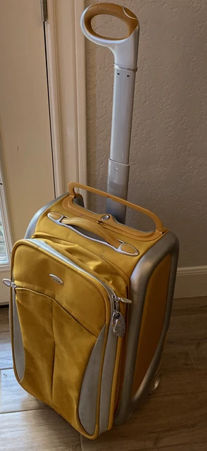 Tumi T3 Transporter 26" Expandable Wheeled Upright Suitor Yellow Suitcase 12