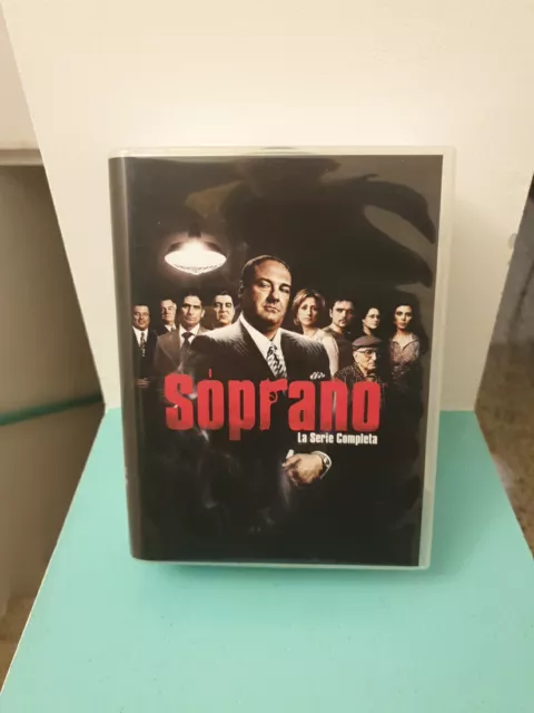 I Soprano: La Serie Completa (DVD, 2020, Set da 28 Dischi) Mai Usato