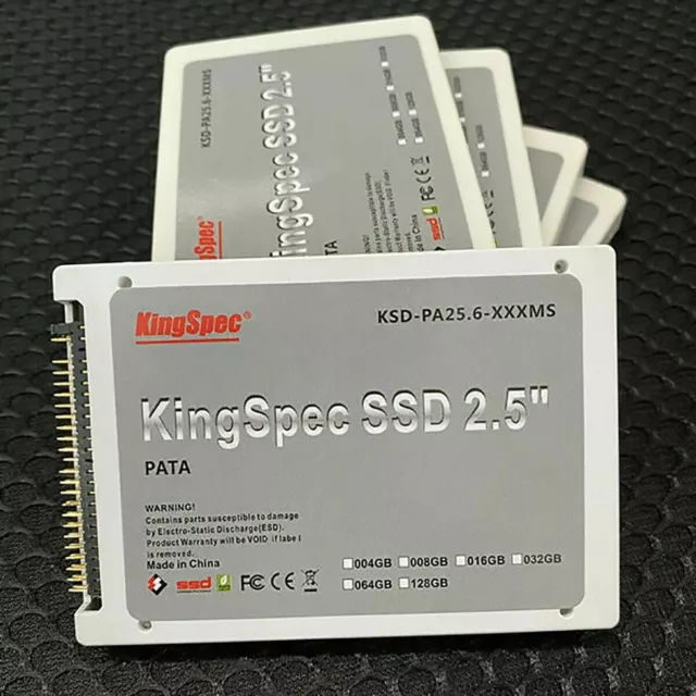 KingSpec Yansen 64GB 1.8 ZIF 40pin SSD Solid State Disk SM2236 Controller  Compatible with Compact PC, Old Laptop and Media Player