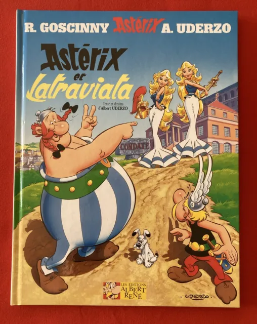 Astérix N’31 Latraviata Albert René 2001 Goscinny Uderzo Très Bon État Bd