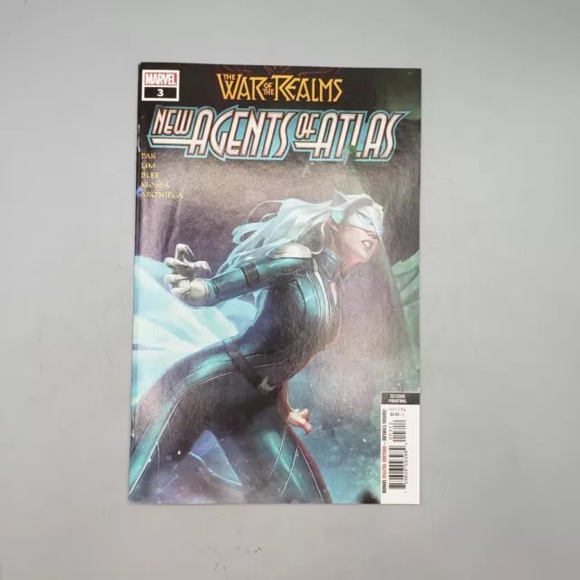War Of The Realms New Agents Of Atlas Vol 1 #3 Second Printing Marvel Comic Book
