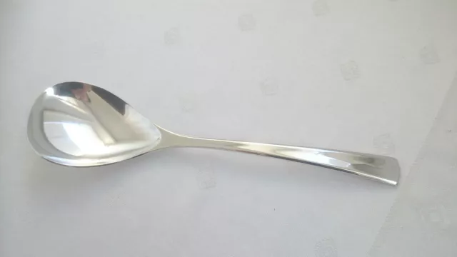 WMF Brasilia versilbert auf cromargan 1 Gemüselöffel 23,8 cm 90er Silber TOP