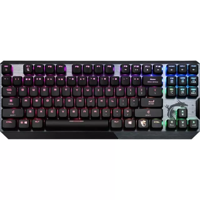 MSI - Clavier mécanique LED RGB - VIGOR GK50 LOW PROFILE TKL FR