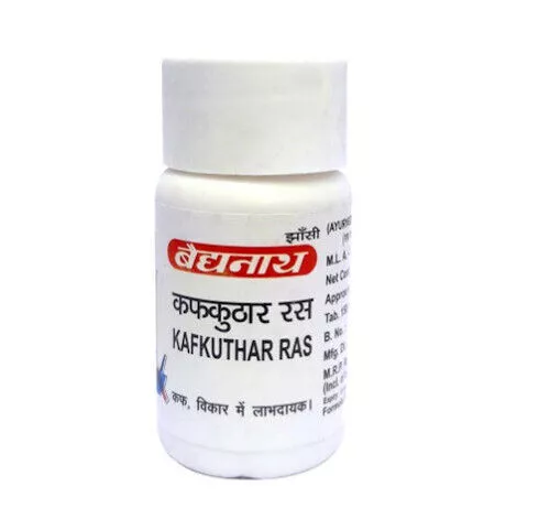 Baidyanath Ayurveda Kafkuthar Ras 80 Tablette Komplette ayurvedische Formel UK