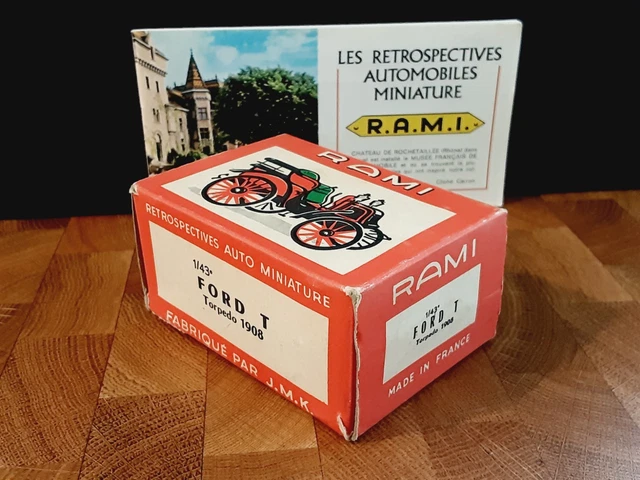 Miniature Rami JMK Brazier 1908 - Échelle 1:43 - Occasion - Fabrication Française