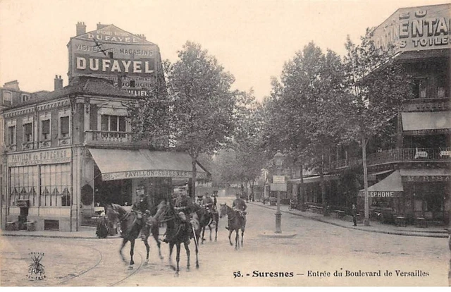 92.AM17682.Suresnes.N°58.Entrée du boulevard de Versailles