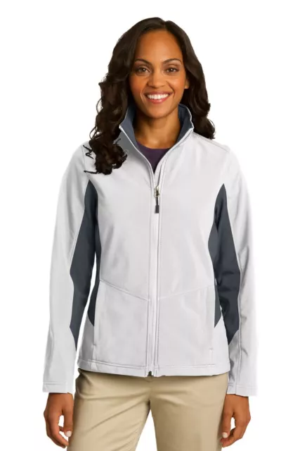 L318 Port Authority Ladies Core Colorblock Soft Shell Jacket