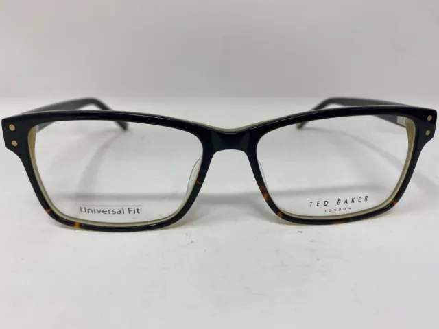 TED BAKER B896UF Men's Eyeglasses 56-16-150 Black Tortoise (BLK ...