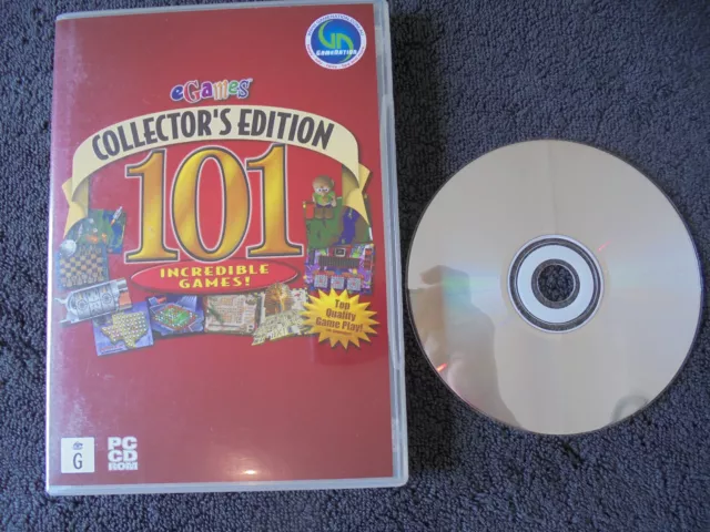 eGames 101 Incredible Games (Collector's Edition) (PC, 2002) for sale  online