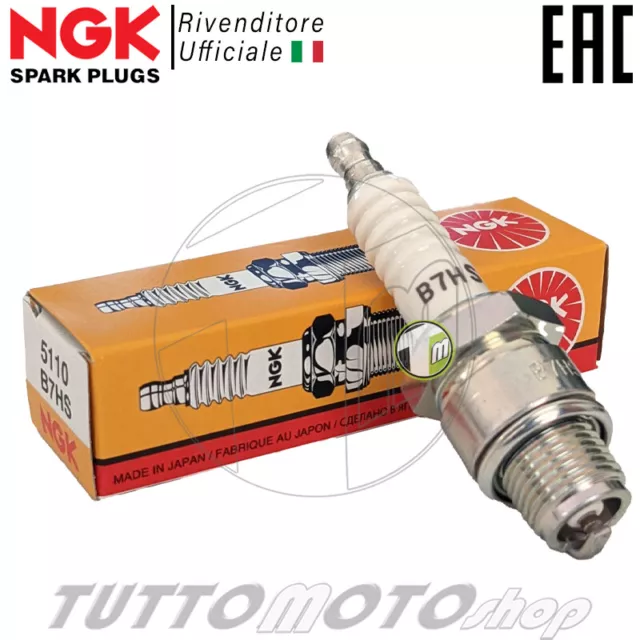 Candela NGK B7HS PIAGGIO Vespa 50 N 1989 1990 / Passo Corto nottolino svitabile