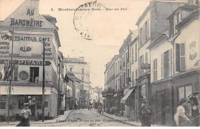 93 Montreuil Sous Bois #20067 Rue Du Pre Hotel Cafe Commerces