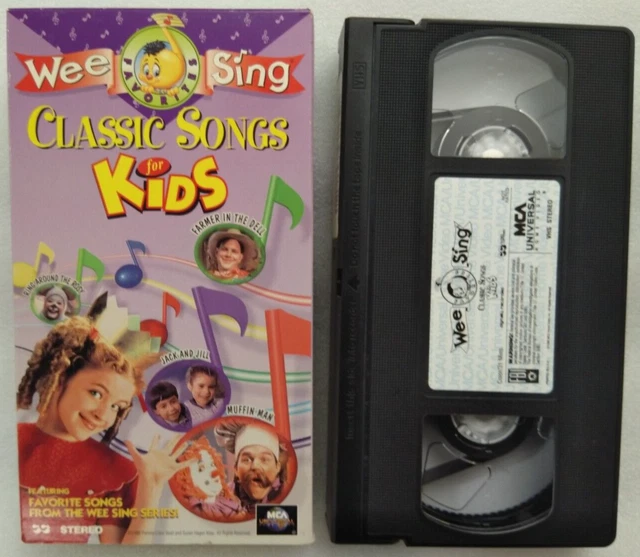 WEE SING CLASSIC Songs For Kids VHS $13.99 - PicClick