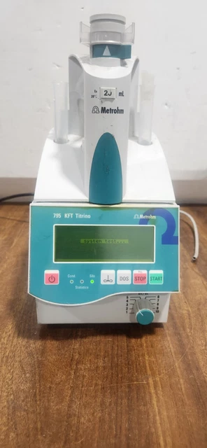 Power Tested Metrohm 795 KFT Titrino Titrator For Water Determination