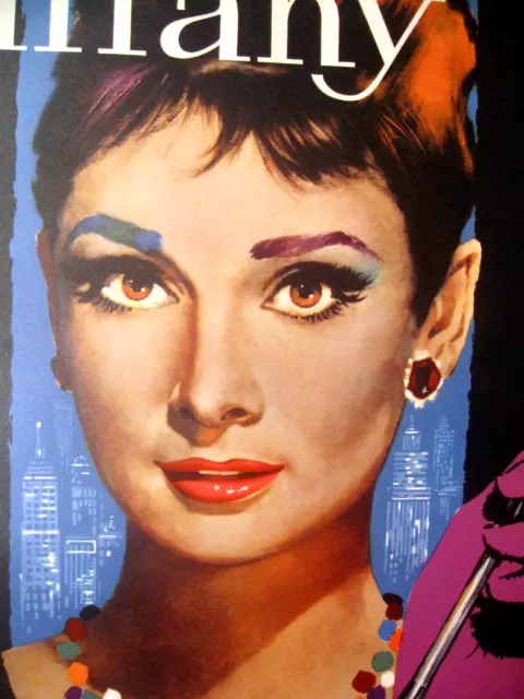 FRÜHSTÜCK BEI TIFFANY - Audrey Hepburn - Druck Print Poster Plakat Wanddeko 2