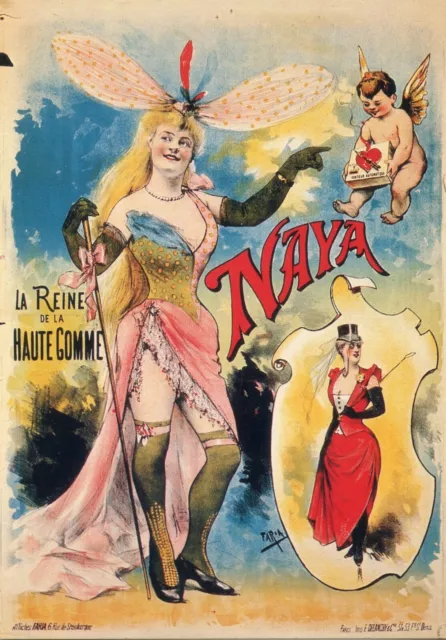 Cpsm / Carte Postale / Illustrateur / Faria / Nayala Reine De La Haute Gomme