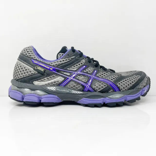 Asics Womens Gel Cumulus 16 T4B5N Gray Running Shoes Sneakers Size 8.5