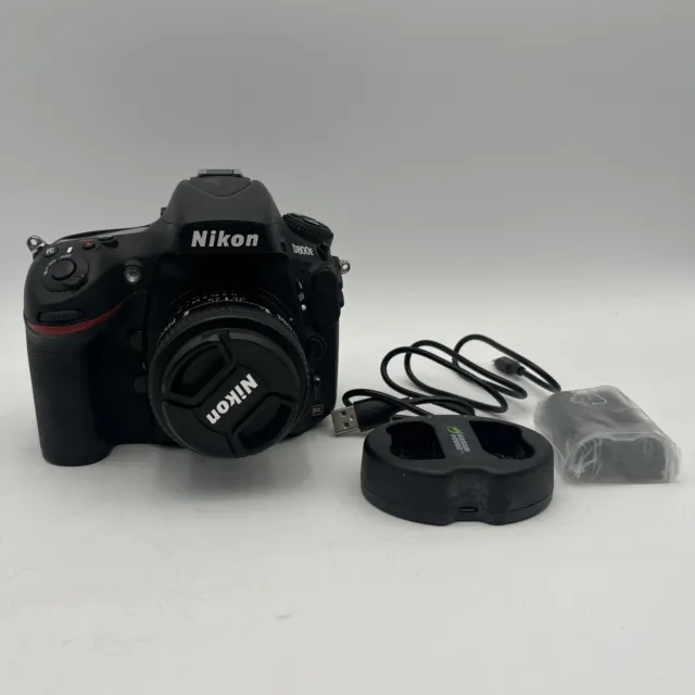 Nikon D800E Digital SLR Camera 36.3 MP w/ 50mm 1:1.14D nikkor Lens AS IS ***READ