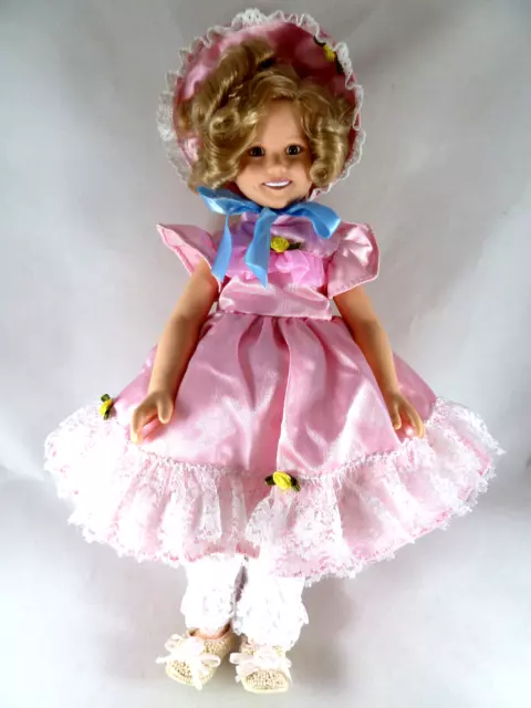 Shirley Temple 14" Doll THE LITTLE COLONEL DANBURY MINT DOLL  1996