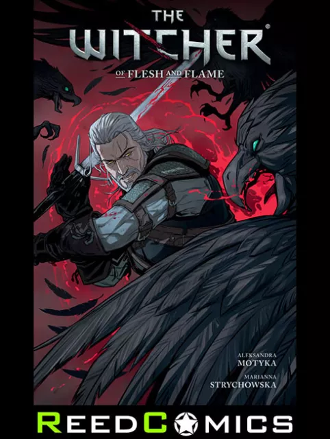 WITCHER VOLUME 4 OF FLESH AND FLAME GRAPHIC NOVEL Collects 4 Part Series