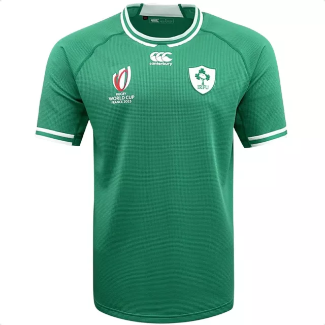 Nes  Ireland Rugby World Cup 2023 Home Jersey Mens Shirt S-5XL
