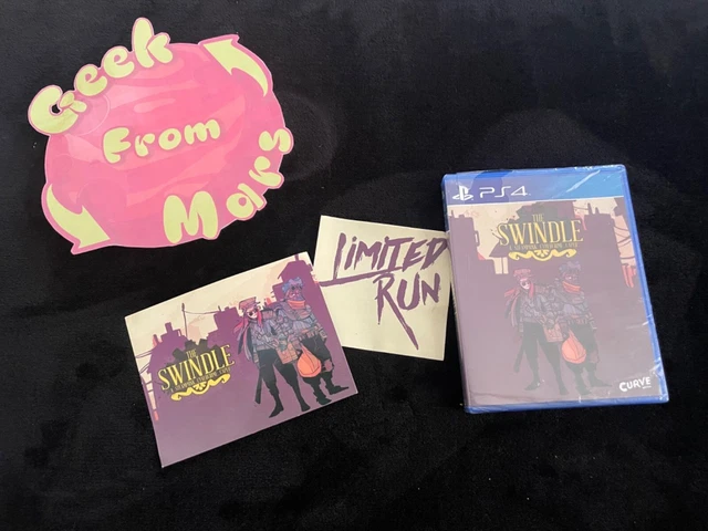 Jeu The Swindle - PS4 - Édition Limited Run Games - Neuf Sous Blister Scellé - Jeu Indie Plateforme Cambriolage