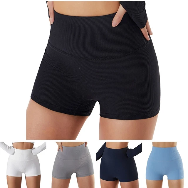 Brandneu Shorts Weiblich Nahtlos Sporthosen Workout Yoga Shorts Frauen