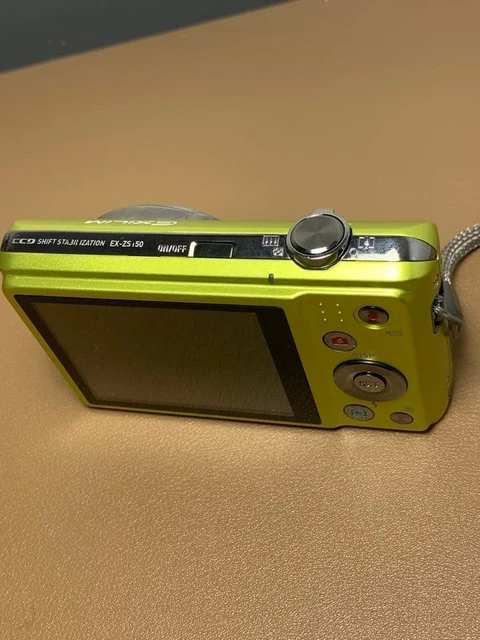EXCELENTE FUNCIONAMIENTO CASIO EXILIM EX-ZS150 amarillo lima EUR