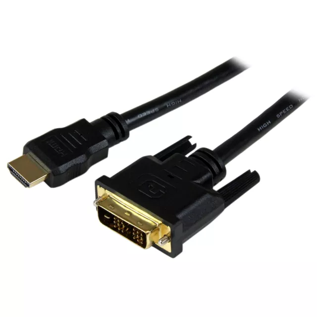 StarTech.com 1.5m HDMI to DVI-D Cable - HDMI to DVI Adapter / Converter Cable -