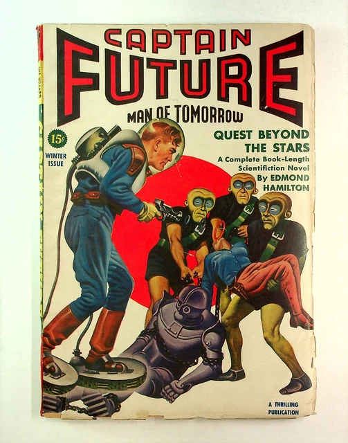 Captain Future Pulp Dec 1941 Vol. 3 #3 VG