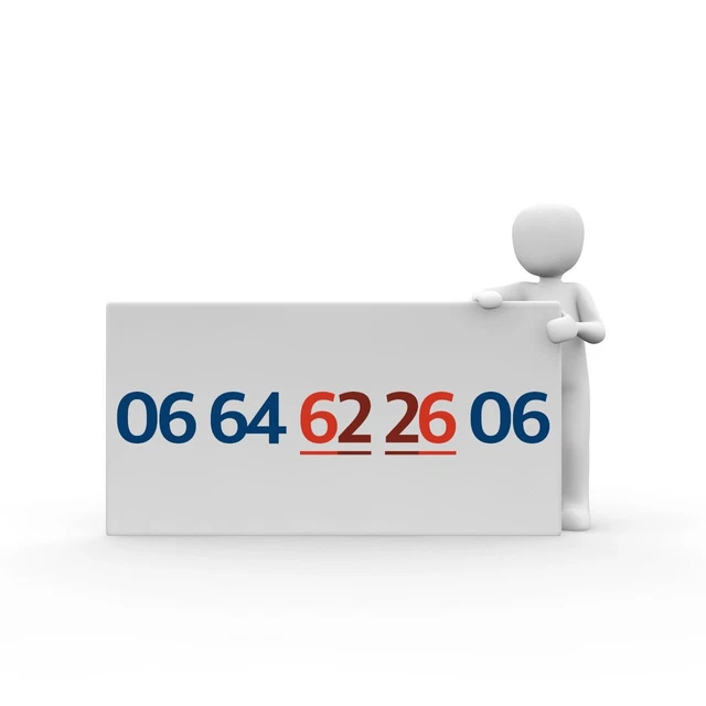📞 Numéro VIP facile à retenir! Pour professionnel et particulier 🚀