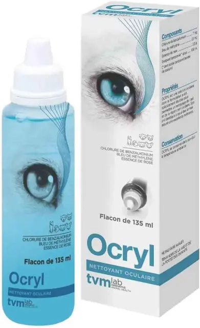 Ocryl - Soin des yeux - pour animaux et oiseaux - 135 ml