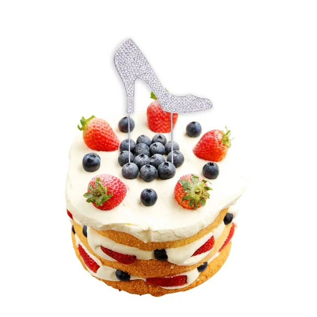 Coperchio torta accessori decorativi per cibo sposa corona grande