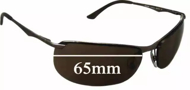 SFx Replacement Sunglass Lenses fits Ray Ban RB3390 - 65mm Wide *These lenses ha