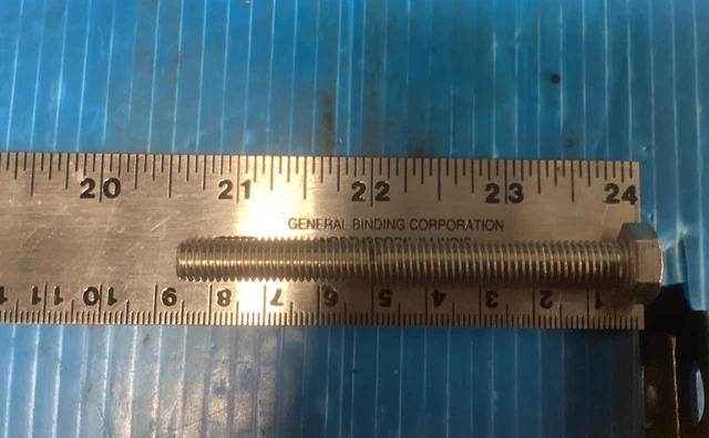 Tennant screw p/n 49882 with two nuts 07786