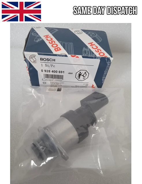 Régulateur De Pression De Pompe à Carburant 0928400691 - Pour BMW 1, 3, 5 Series (diesel) - Compatible Nombreux Modèles 2006-ON