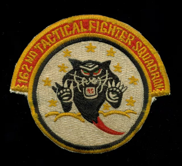 USAF 162nd Tactical Fighter Squadron Patch RP-2