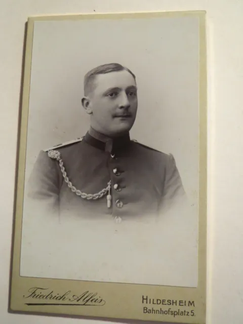 Hildesheim - Soldat in Uniform - Regiment Nr. 79 - Portrait / CDV