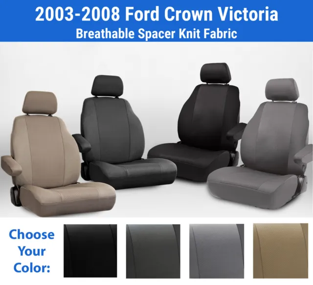 Cool Mesh Seat Covers for 2003-2008 Ford Crown Victoria