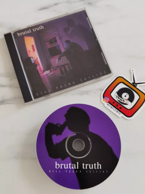 BRUTAL TRUTH - Kill Trend Suicide cd 1996 1st press Relapse Records – RR 6948-2