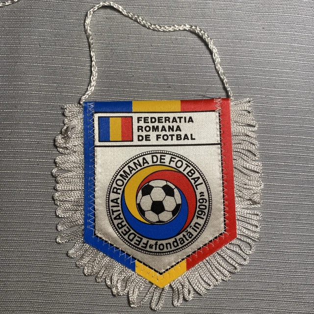 FANION WIMPEL PENNANT XL KSC KARLSRUHER 90's ? SIGNED BY TEAM old