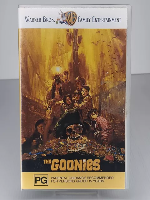 THE GOONIES VHS - Spielberg 1985 Warner Bros Action Adventure Movie $17 ...