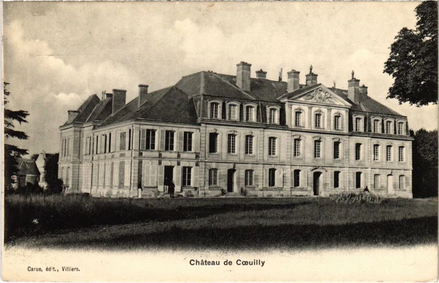 CPA AK Villiers s Marne Chateau de Coeuilly FRANCE (1282933)