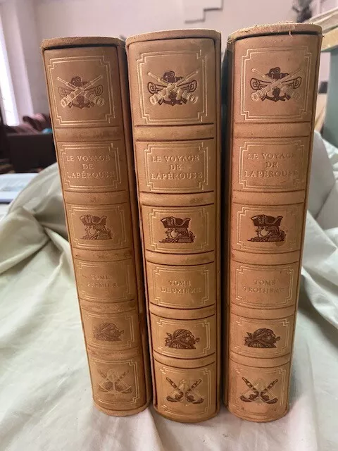 Da Ros : Le Voyage De La Perouse. 3 Volumes.