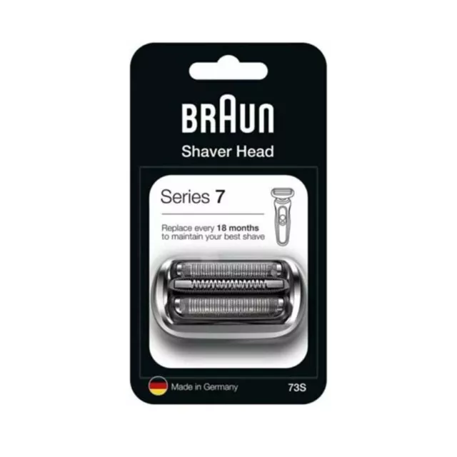 Braun Series 7 73S Electric Shaver Head Replacement Shaver Head - Silver UK