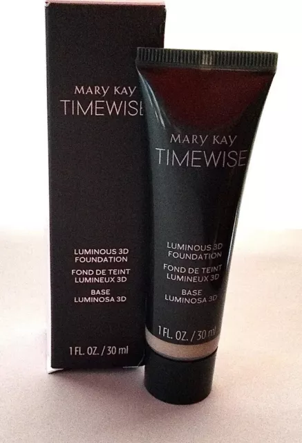 Nueva base 3D luminosa Mary Kay Timewise marfil N 140 ¡envío rápido y gratuito!