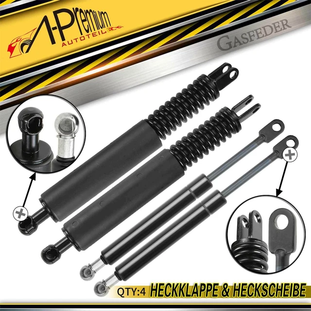 Frankberg 4x Ressorts à Gaz Hayon Et Vitre Arrière Compatibles BMW 5er Touring E39 1997-2004 - Référence 51248220072