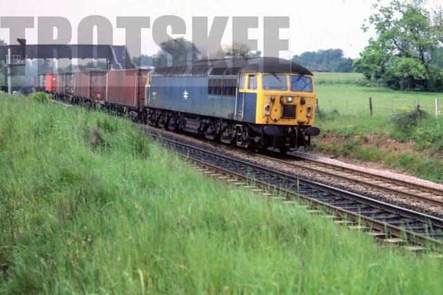 35MM SLIDE BR British Rail Diesel Loco Class 56 56072 Water Orton 1984 ...